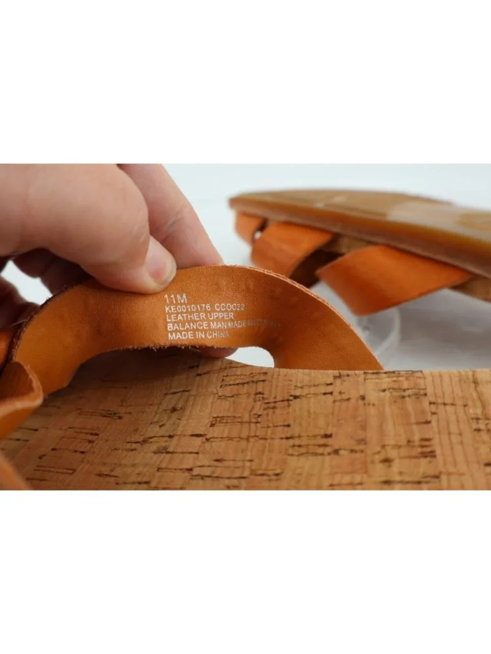 Kork-Ease Womens Shoes Kork Ease Brigit Light Orange Leather Sandal Size 11M